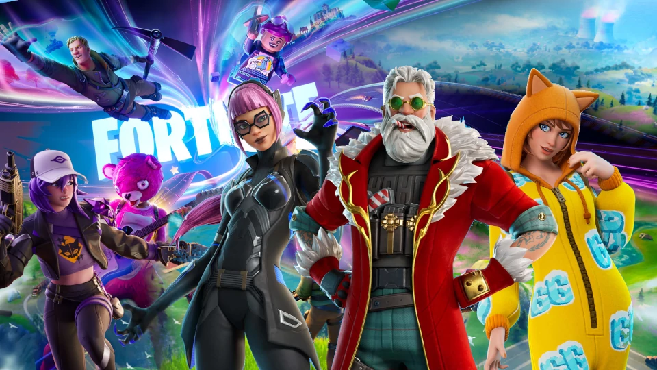 Fortnite Hero Artwork, wie man es aus der Wrbung zum Spiel kennt